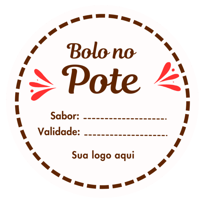 Rótulo personanalizado 3x3cm 500uni economize 65%